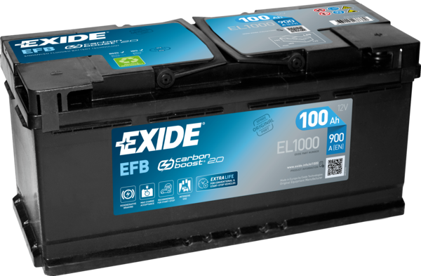 Obrázok Batéria EXIDE EFB 12V/100Ah/850A