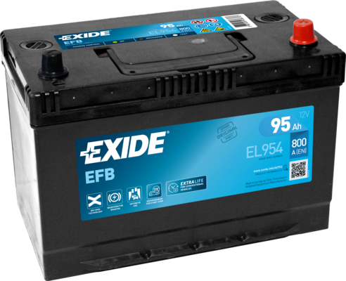 Obrázok Batéria EXIDE EFB 12V/95Ah/800A