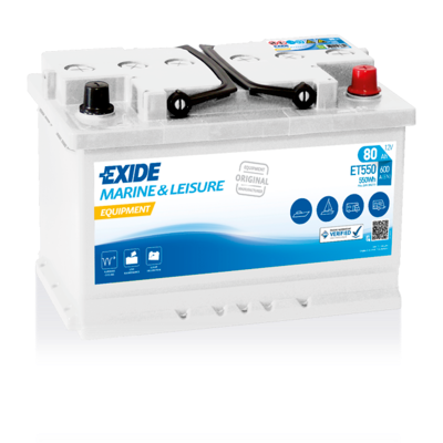 Obrázok Batéria EXIDE  Equipment 12V/80Ah/600A