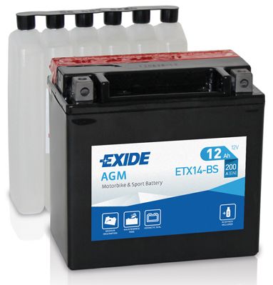 Obrázok Batéria EXIDE  AGM 12V/12Ah/200A