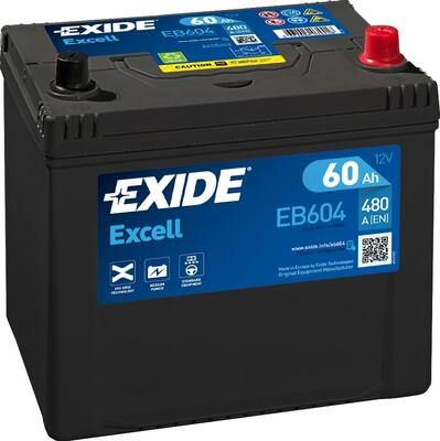 Obrázok Batéria EXIDE EXCELL ** 12V/60Ah/480A