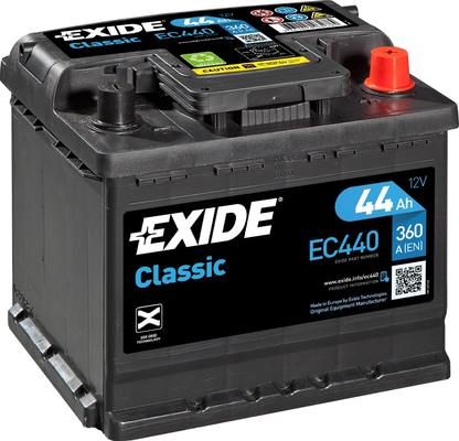 Obrázok Batéria EXIDE CLASSIC * 12V/44Ah/360A