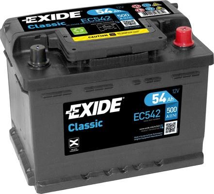Obrázok Batéria EXIDE CLASSIC * 12V/54Ah/500A