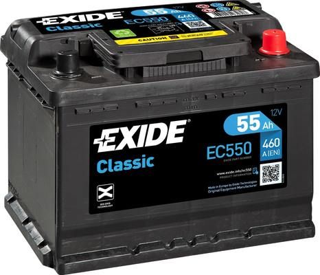 Obrázok Batéria EXIDE CLASSIC * 12V/55Ah/460A