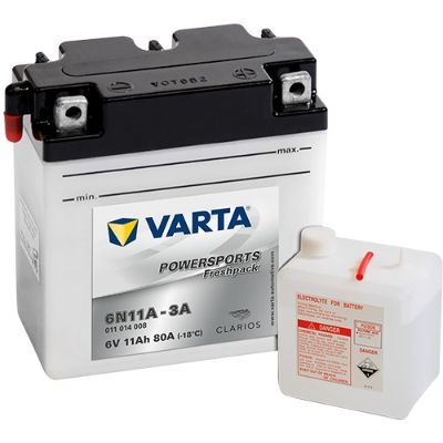 Obrázok Batéria VARTA POWERSPORTS Freshpack 6V/11Ah/80A