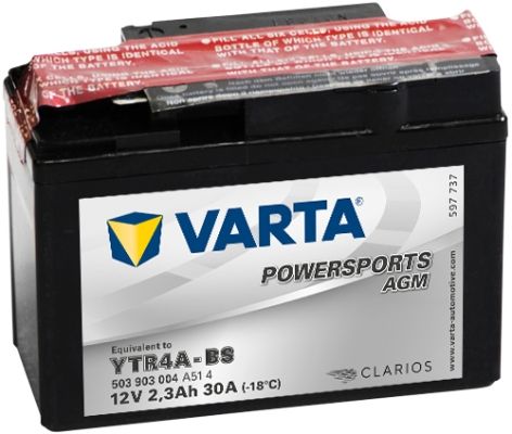 Obrázok Batéria VARTA POWERSPORTS AGM 12V/2,3Ah/30A