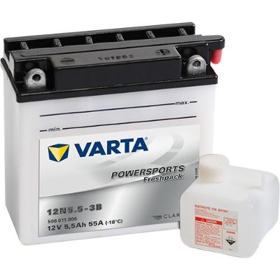 Obrázok Batéria VARTA POWERSPORTS Freshpack 12V/5,5Ah/55A
