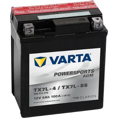 Obrázok Batéria VARTA POWERSPORTS AGM 12V/6Ah/100A