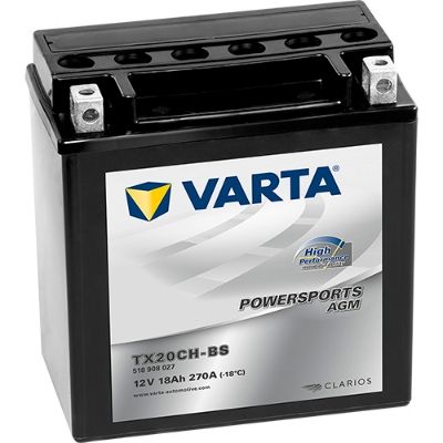 Obrázok Batéria VARTA POWERSPORTS AGM High Performance 12V/18Ah/270A