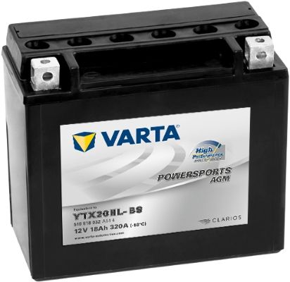 Obrázok Batéria VARTA POWERSPORTS AGM High Performance 12V/18Ah/320A