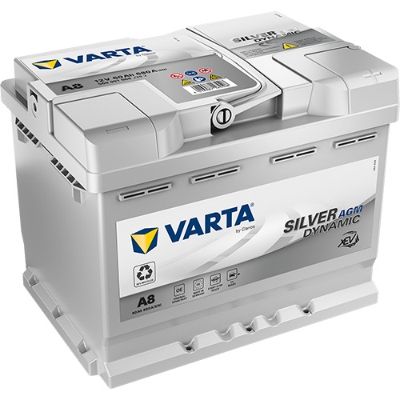 Obrázok Batéria VARTA SILVER dynamic AGM 12V/60Ah/680A
