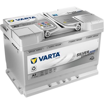 Obrázok żtartovacia batéria VARTA SILVER dynamic AGM 570901076J382