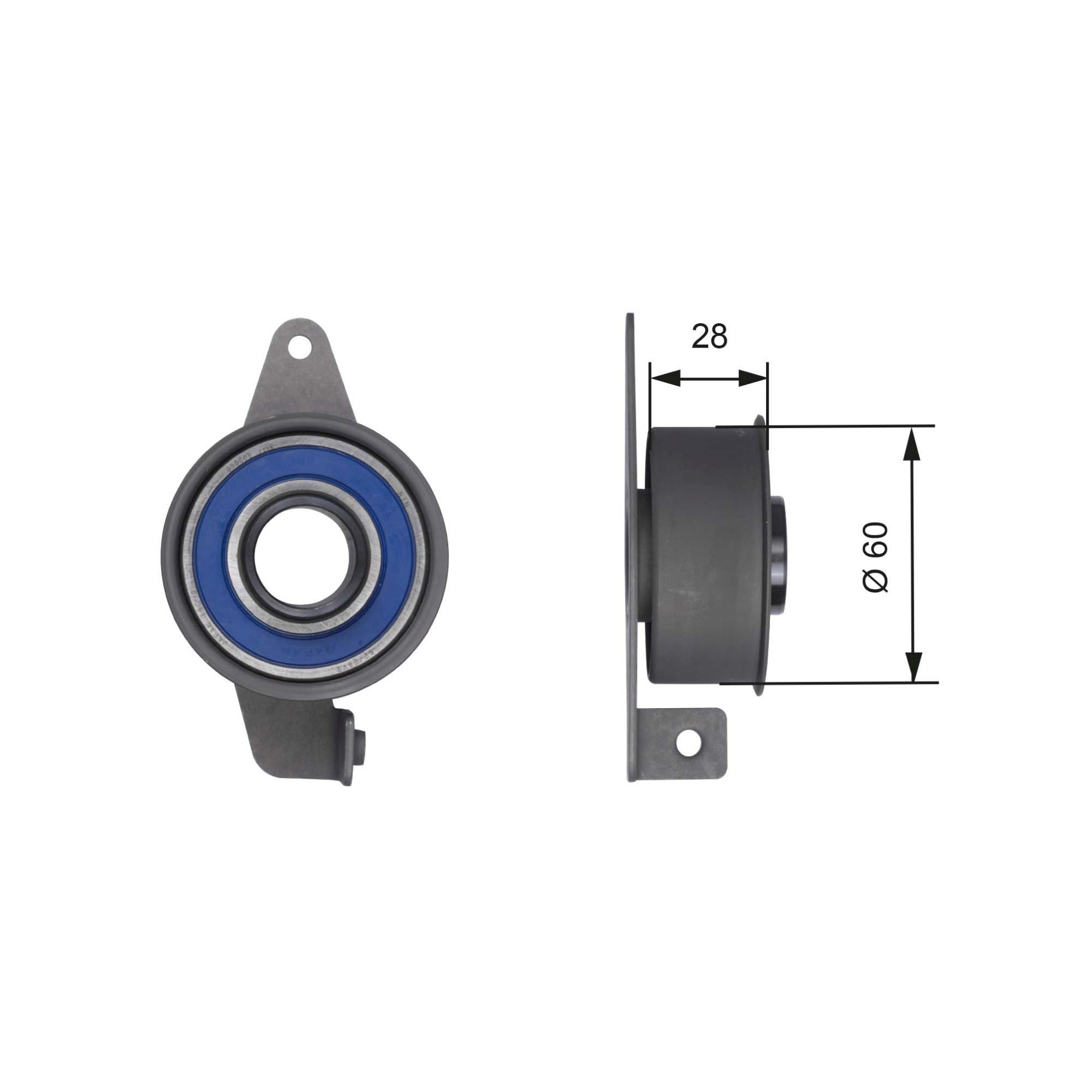 Obrázok Napínacia kladka ozubeného remeňa GATES PowerGrip® T41144