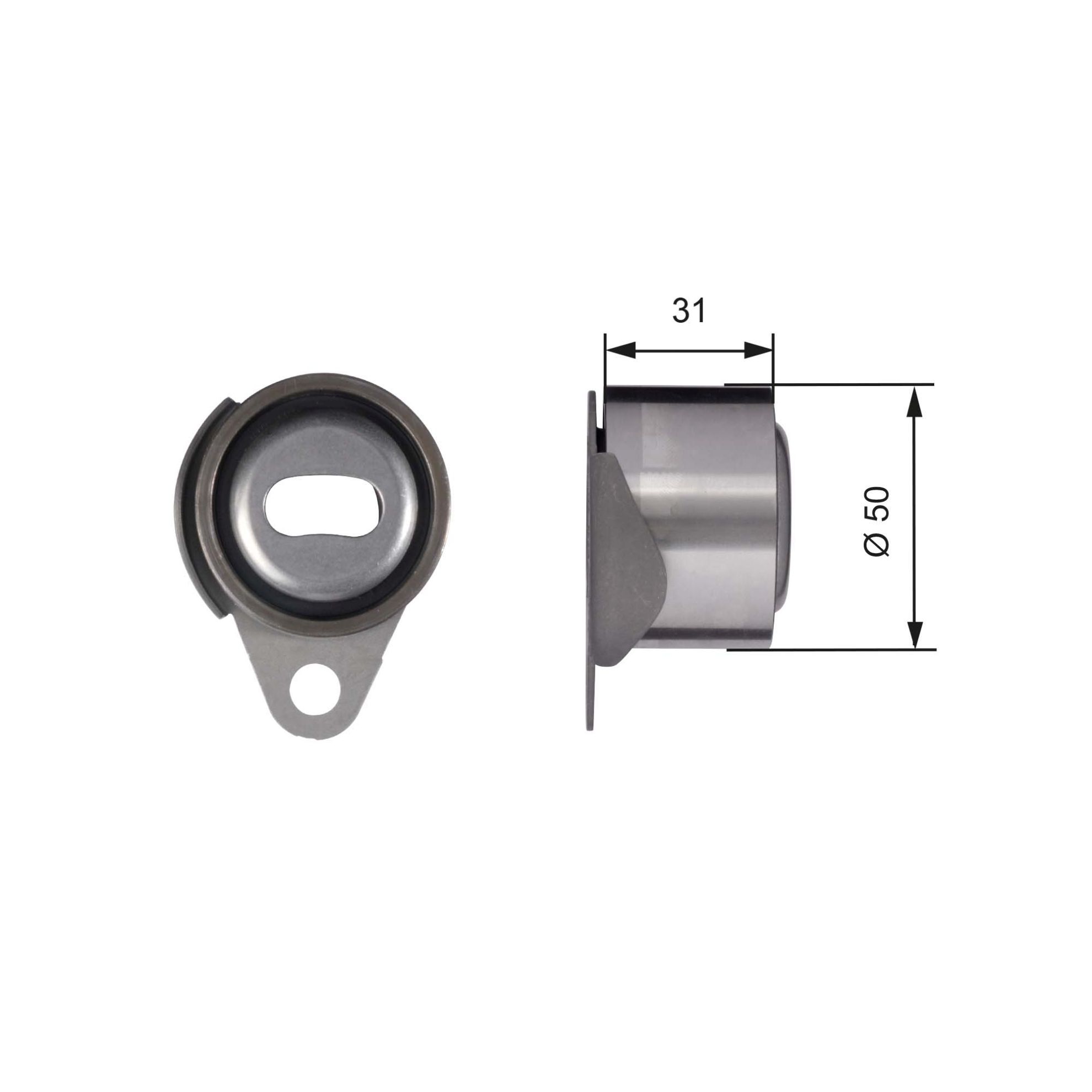 Obrázok Napínacia kladka ozubeného remeňa GATES PowerGrip® T41157