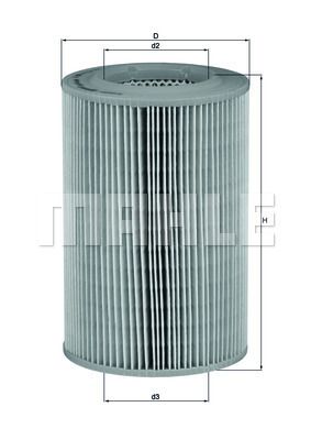 Obrázok Vzduchový filter KNECHT  LX860