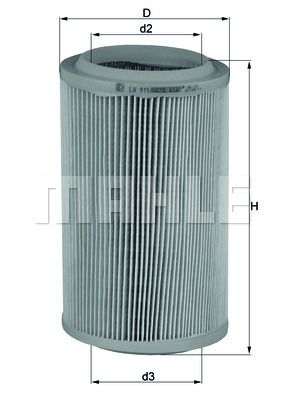 Obrázok Vzduchový filter KNECHT  LX915