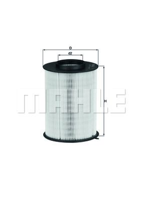 Obrázok Vzduchový filter KNECHT  LX17803