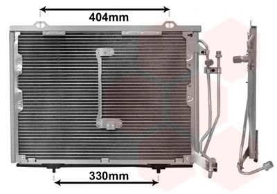 Obrázok Kondenzátor klimatizácie VAN WEZEL  30005245
