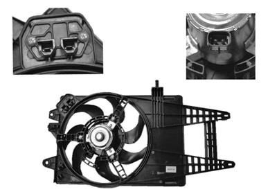Obrázok Ventilátor chladenia motora VAN WEZEL  1622745