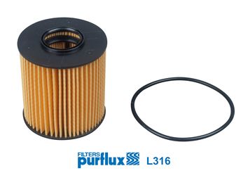 Obrázok Olejový filter PURFLUX  L316