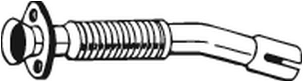 Obrázok Opravné potrubie pre katalyzátor BOSAL  713351