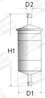 Obrázok Palivový filter CHAMPION  L224606