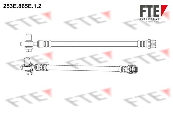 Obrázok Brzdová hadica FTE  253E865E12