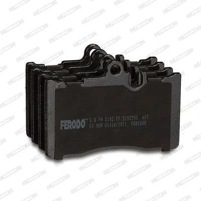 Obrázok Sada brzdových platničiek kotúčovej brzdy FERODO PREMIER ECO FRICTION FDB1414