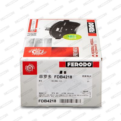 Obrázok Sada brzdových platničiek kotúčovej brzdy FERODO PREMIER ECO FRICTION FDB392