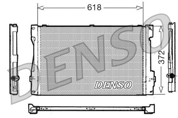 Obrázok Kondenzátor klimatizácie DENSO  DCN33006