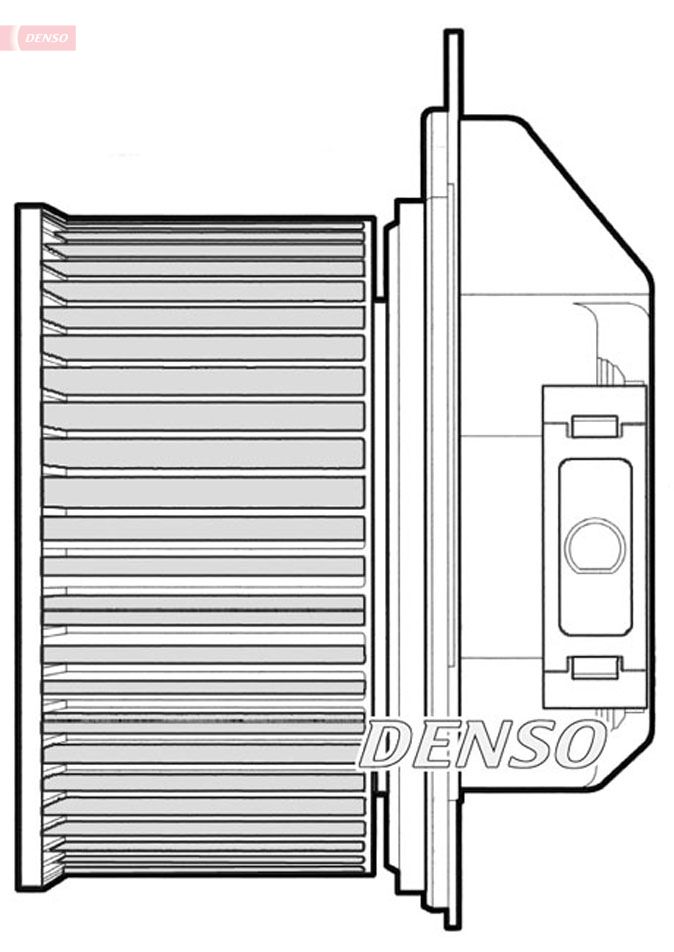 Obrázok Vnútorný ventilátor DENSO  DEA01001