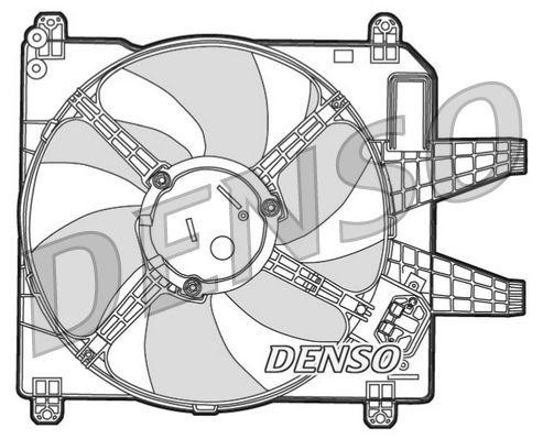 Obrázok Ventilátor chladenia motora DENSO  DER09004