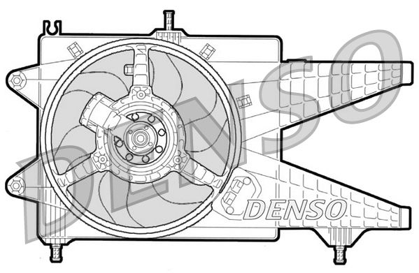 Obrázok Ventilátor chladenia motora DENSO  DER09041