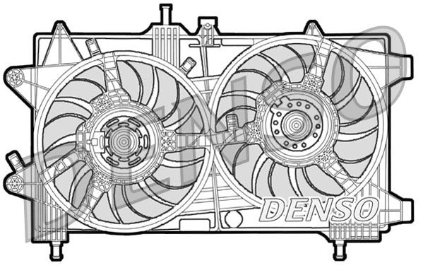 Obrázok Ventilátor chladenia motora DENSO  DER09043