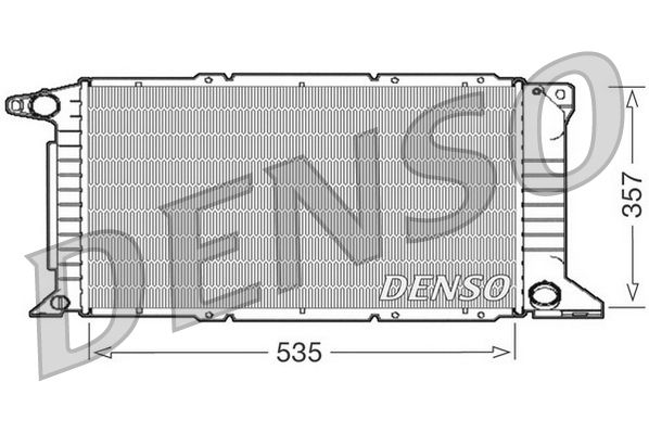 Obrázok Chladič motora DENSO  DRM10101