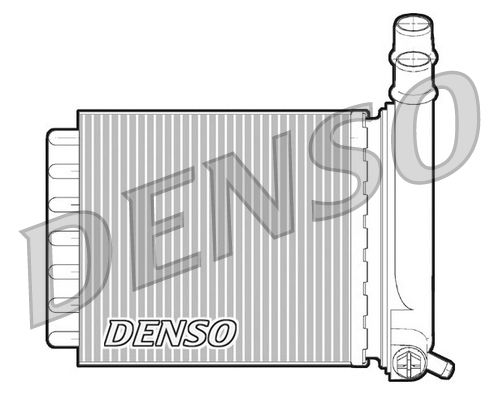 Obrázok Výmenník tepla vnútorného kúrenia DENSO  DRR07007