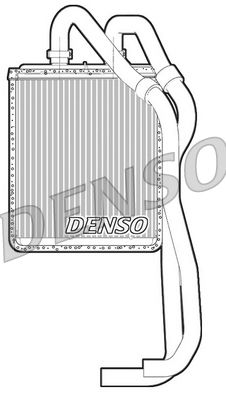 Obrázok Výmenník tepla vnútorného kúrenia DENSO  DRR12021