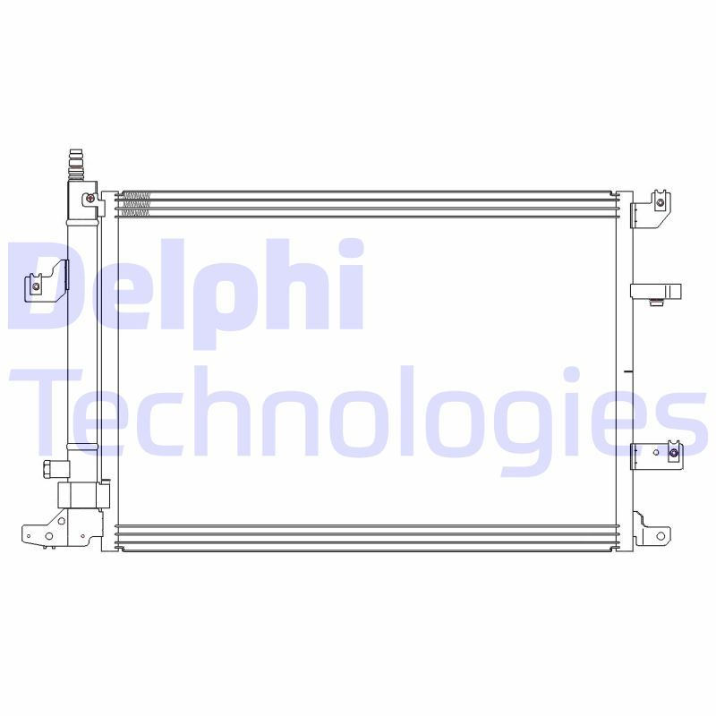 Obrázok Kondenzátor klimatizácie DELPHI  CF20316