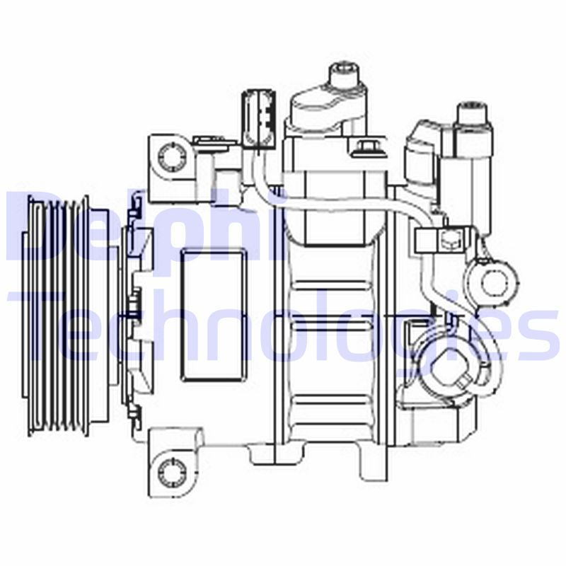 Obrázok Kompresor klimatizácie DELPHI  CS20474