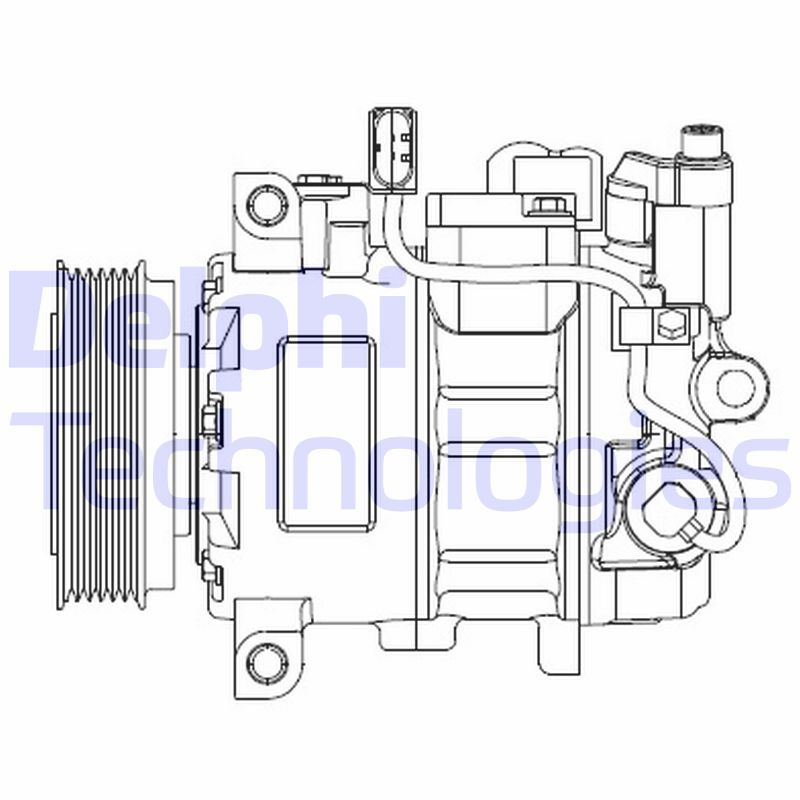Obrázok Kompresor klimatizácie DELPHI  CS20476