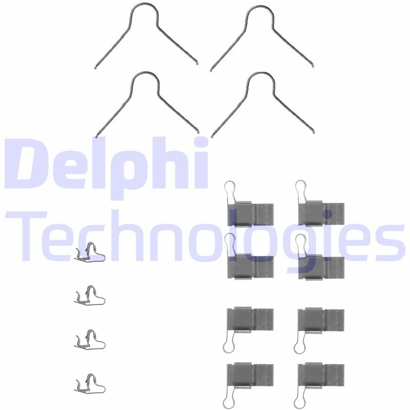 Obrázok Sada príslużenstva oblożenia kotúčovej brzdy DELPHI  LX0131