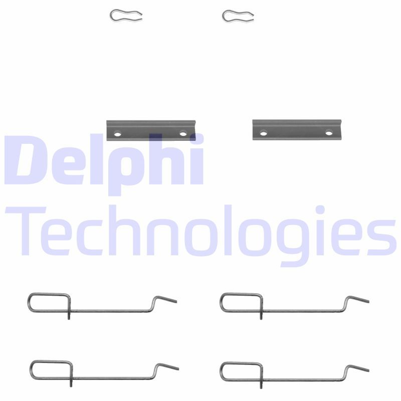 Obrázok Sada príslużenstva oblożenia kotúčovej brzdy DELPHI  LX0142