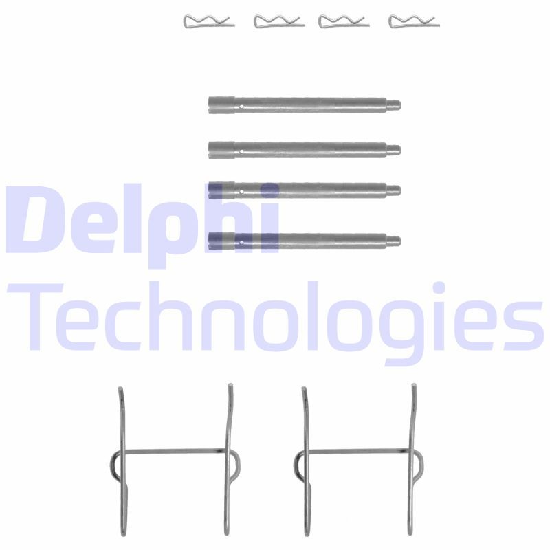 Obrázok Sada príslużenstva oblożenia kotúčovej brzdy DELPHI  LX0154