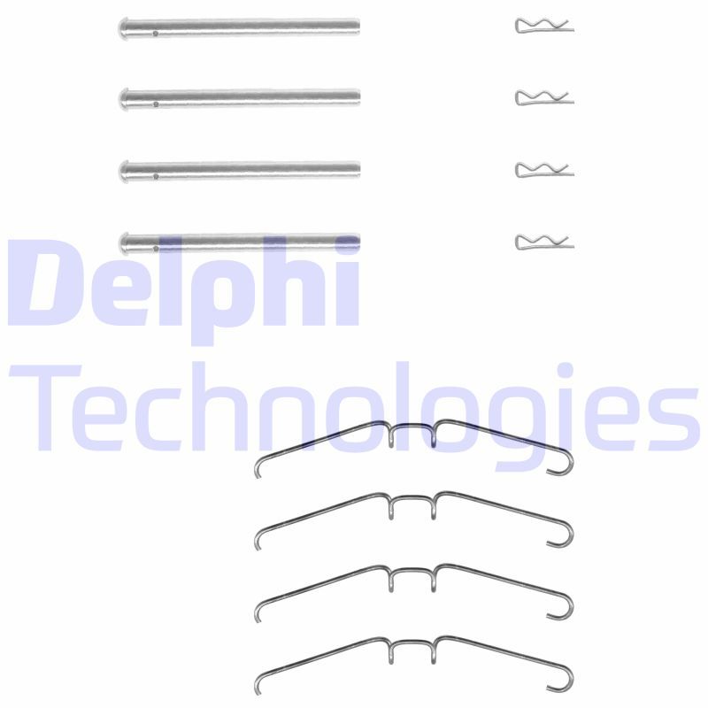 Obrázok Sada príslużenstva oblożenia kotúčovej brzdy DELPHI  LX0157