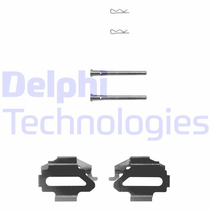 Obrázok Sada príslużenstva oblożenia kotúčovej brzdy DELPHI  LX0162