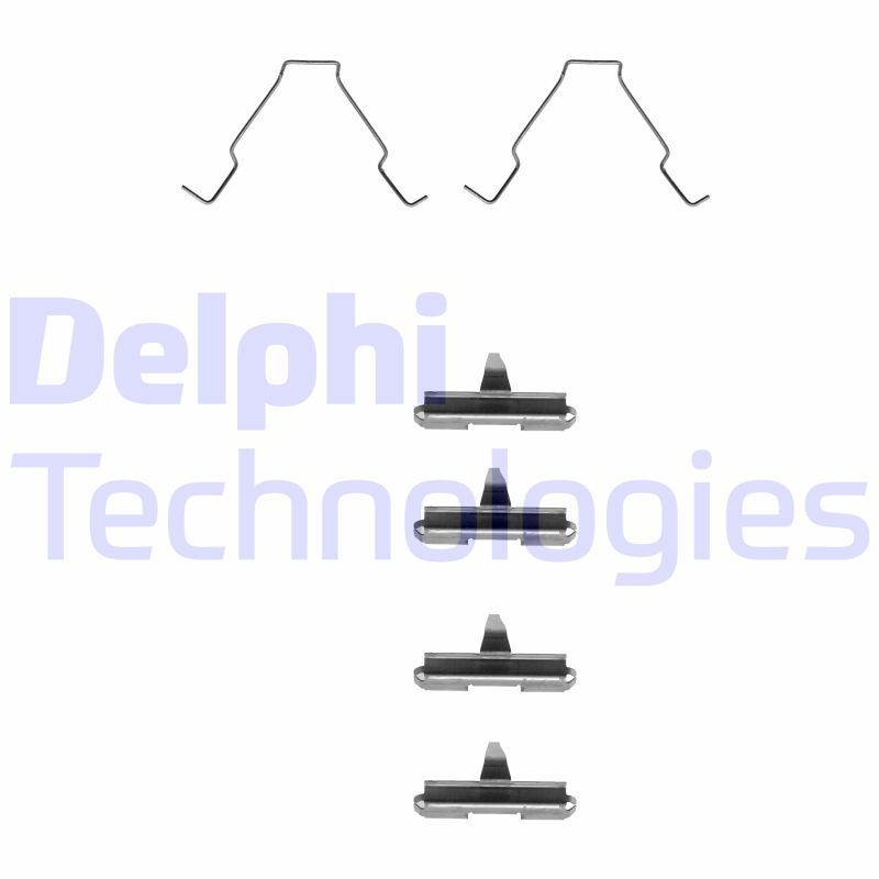 Obrázok Sada príslużenstva oblożenia kotúčovej brzdy DELPHI  LX0267