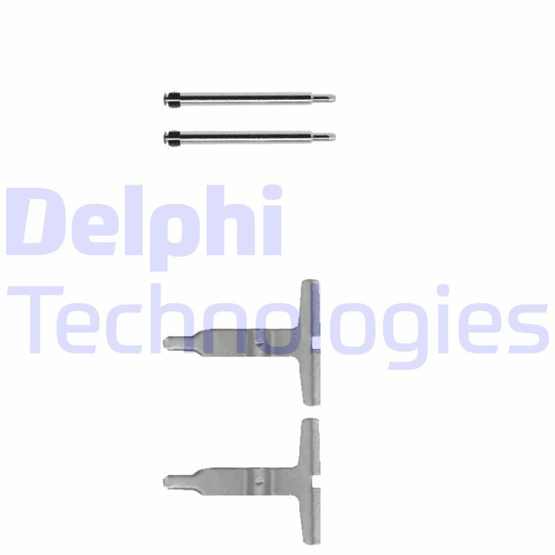 Obrázok Sada príslużenstva oblożenia kotúčovej brzdy DELPHI  LX0312