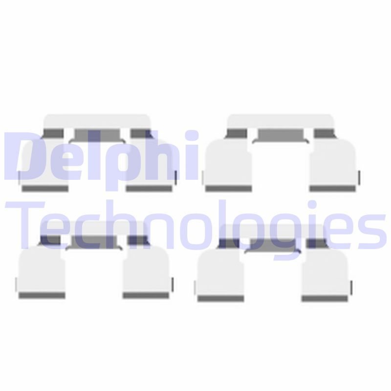 Obrázok Sada príslużenstva oblożenia kotúčovej brzdy DELPHI  LX0410