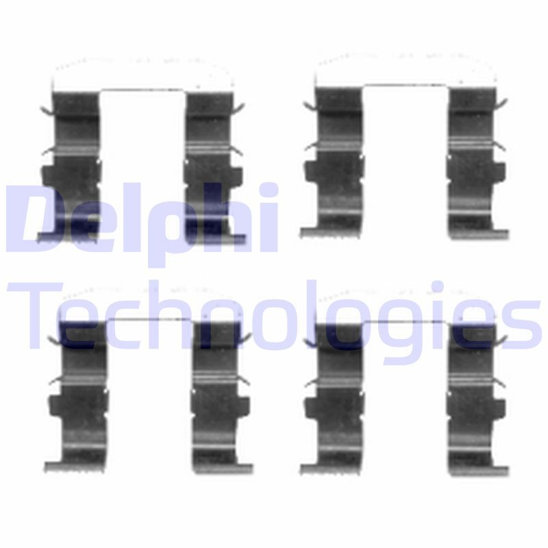 Obrázok Sada príslużenstva oblożenia kotúčovej brzdy DELPHI  LX0418
