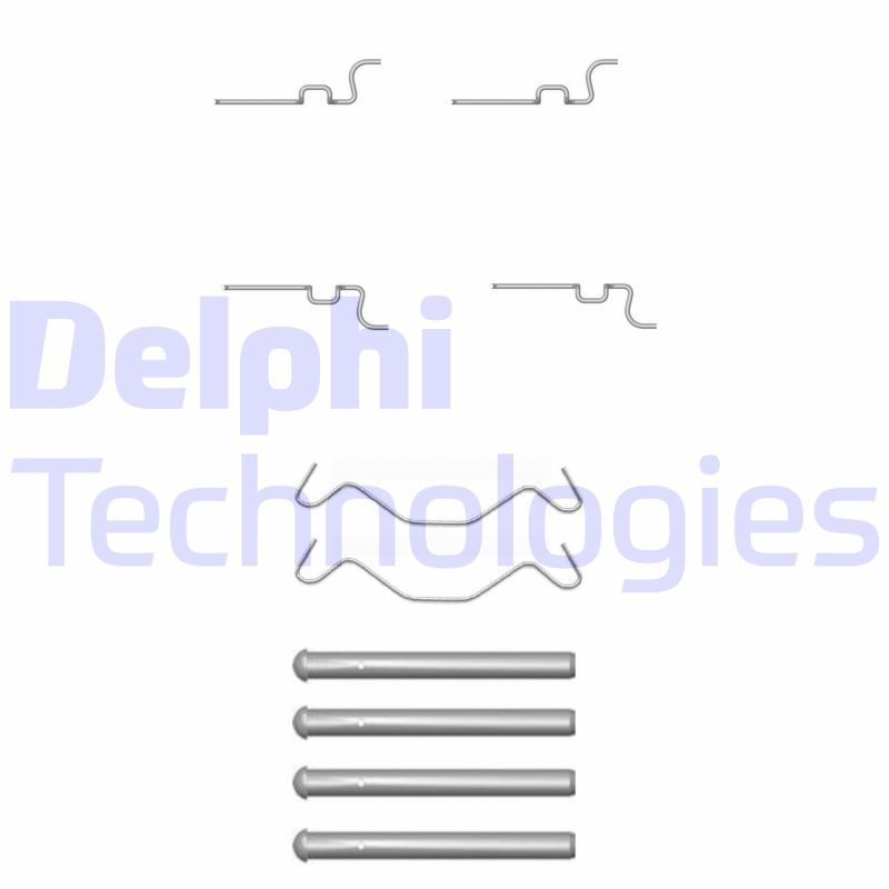 Obrázok Sada príslużenstva oblożenia kotúčovej brzdy DELPHI  LX0435